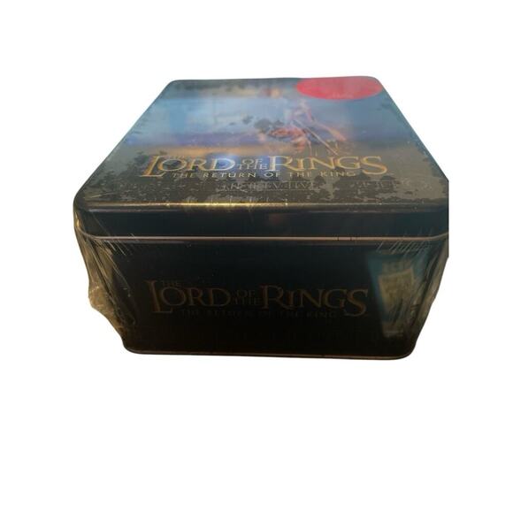 LORD RINGS RETURN OF THE KING 2003 COLLECTIBLE ACTION FLIPZ TIN UK ARAGORN HORSE - Picture 6 of 6